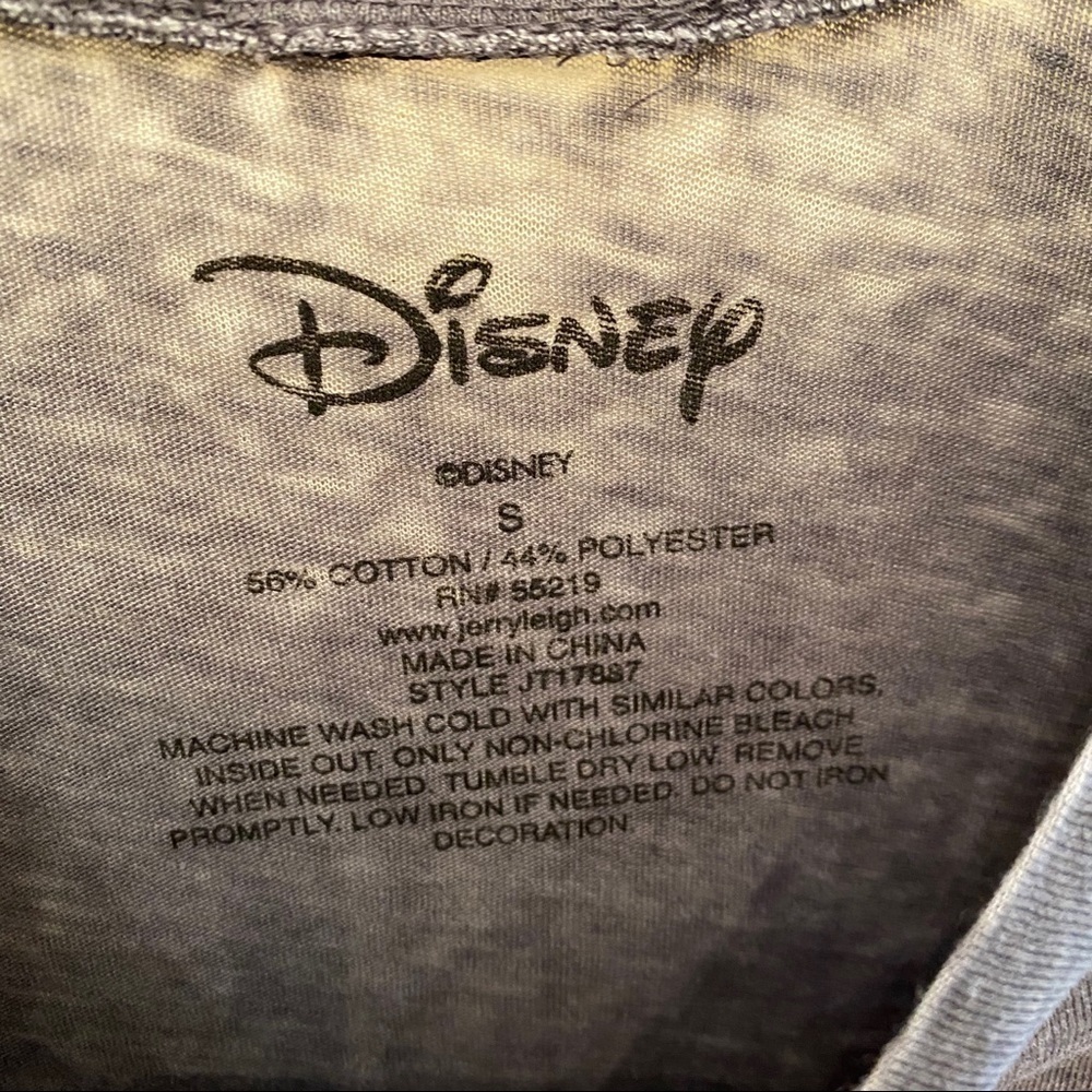 DISNEY Mini Mouse Gray Tee Size Small - Picture 3 of 4